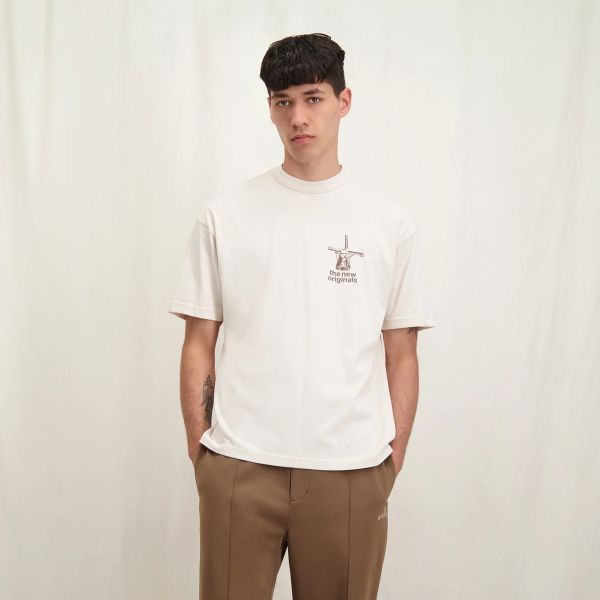 The New Originals Molen T-shirt Beige