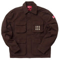 the new originals multipocket overshirt bruin