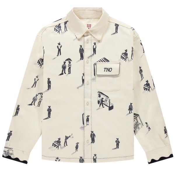 The New Originals People Of The Night Market Overshirt Wit