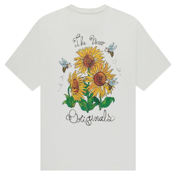 The New Originals Sunflower T-shirt Wit
