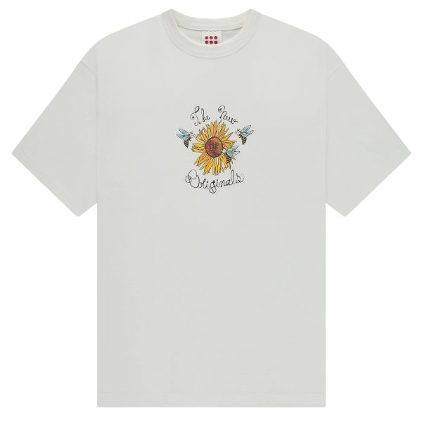 The New Originals Sunflower T-shirt Wit