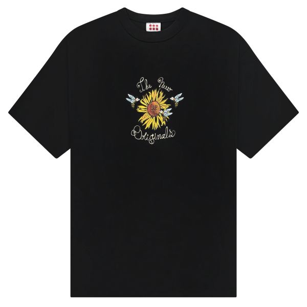 The New Originals Sunflower T-shirt Zwart