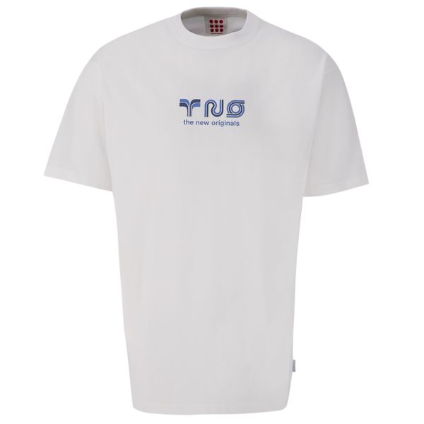 The New Originals Supergraphic T-shirt Wit/Blauw