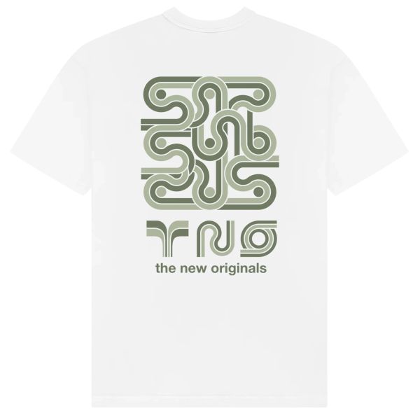 The New Originals Supergraphic T-shirt Wit/Groen