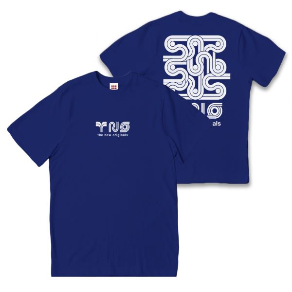 The New Originals Supergraphic T-shirt Blauw