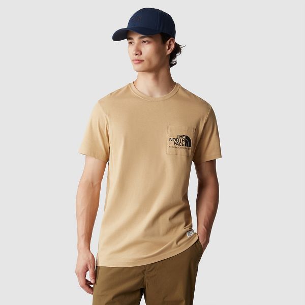 The North Face Berkeley California Pocket T-shirt Beige