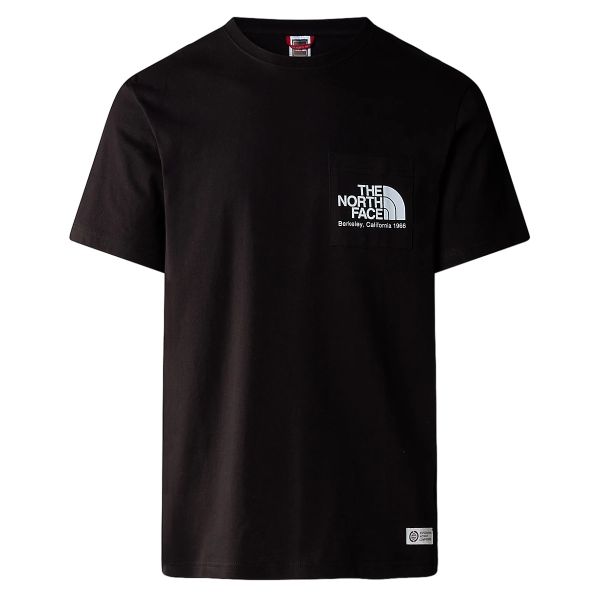 The North Face Berkeley California Pocket T-shirt Zwart