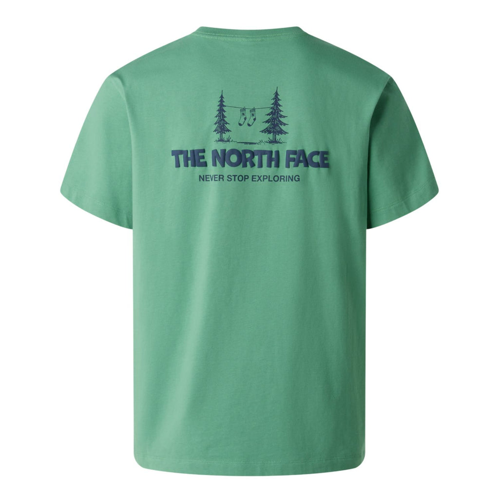 The North Face Camping Relaxed T-shirt Groen