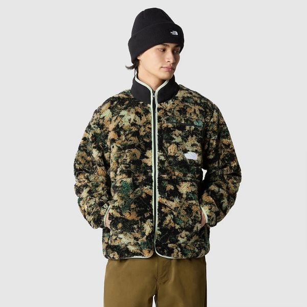 The North Face Extreme Pile Fleece Jack Donker Groen