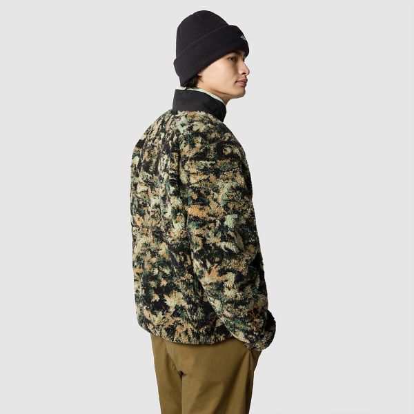 The North Face Extreme Pile Fleece Jack Donker Groen
