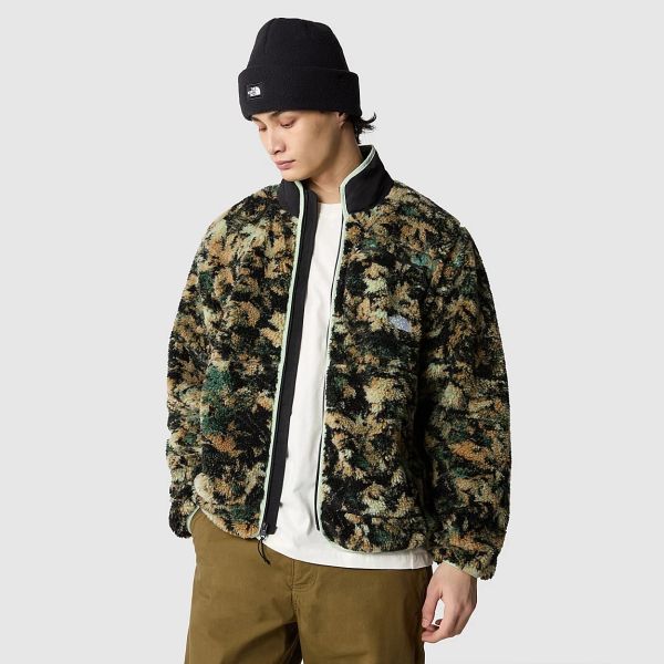 The North Face Extreme Pile Fleece Jack Donker Groen