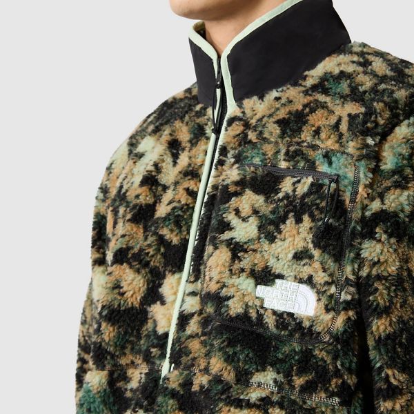 The North Face Extreme Pile Fleece Jack Donker Groen