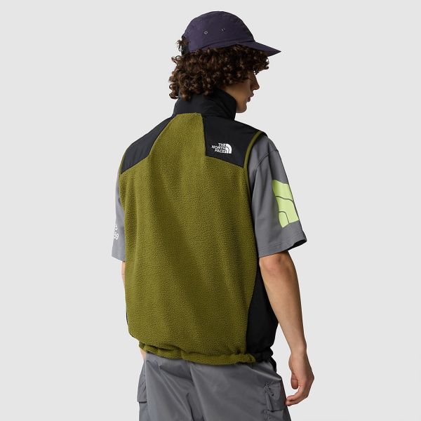 The North Face Fleeski Vest Donker Groen