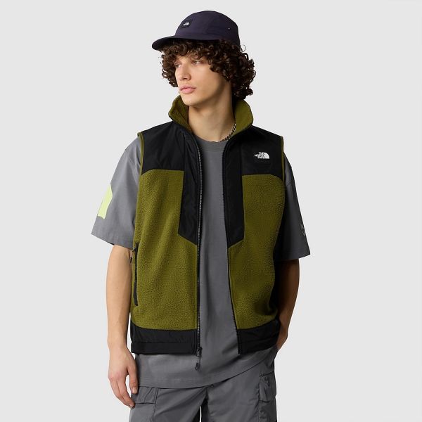 The North Face Fleeski Vest Donker Groen