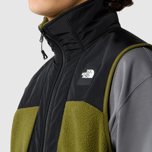 The North Face Fleeski Vest Donker Groen