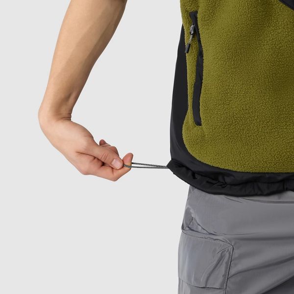 The North Face Fleeski Vest Donker Groen