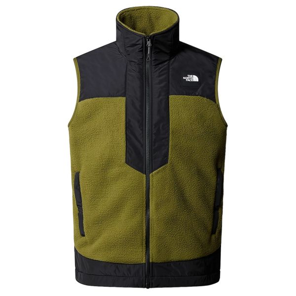 The North Face Fleeski Vest Donker Groen