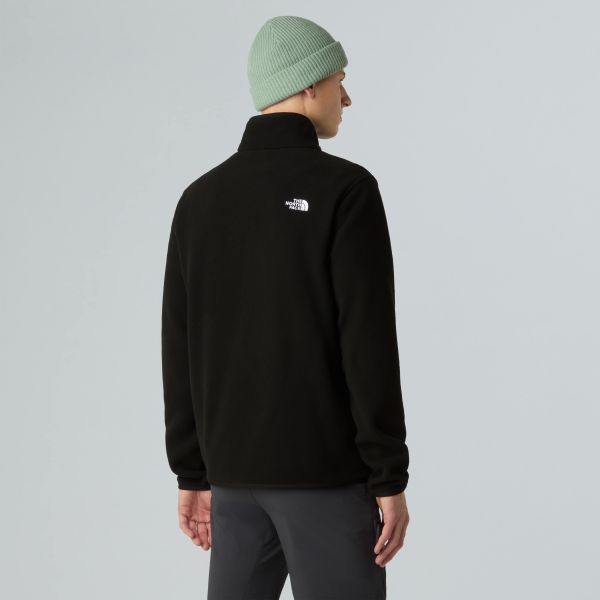 The North Face Glacier Fleece Half Zip Sweater Zwart