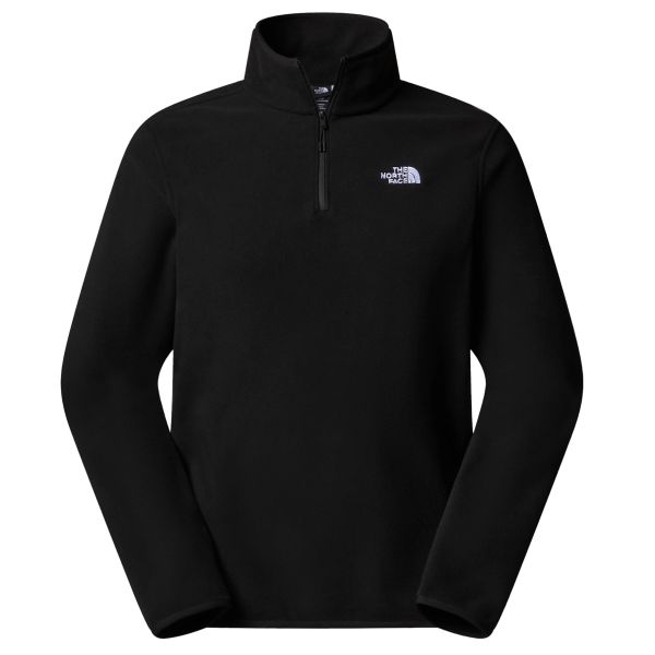 The North Face Glacier Fleece Half Zip Sweater Zwart