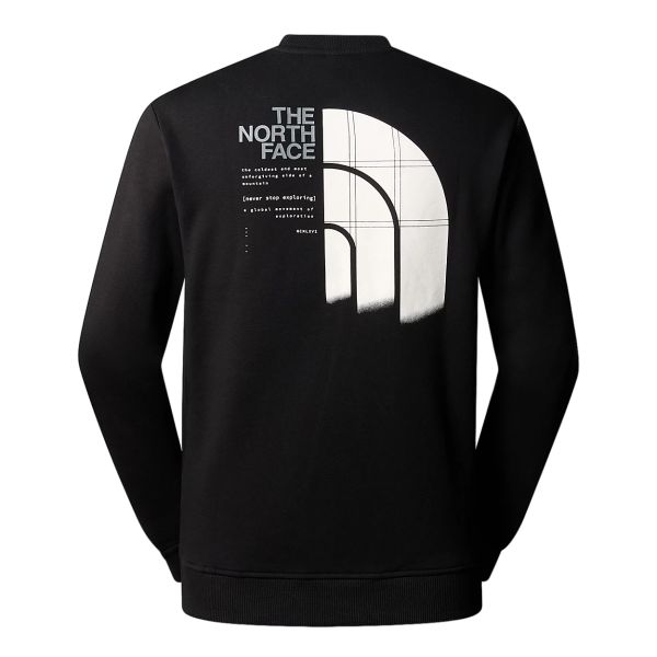 The North Face Graphic Sweater Zwart