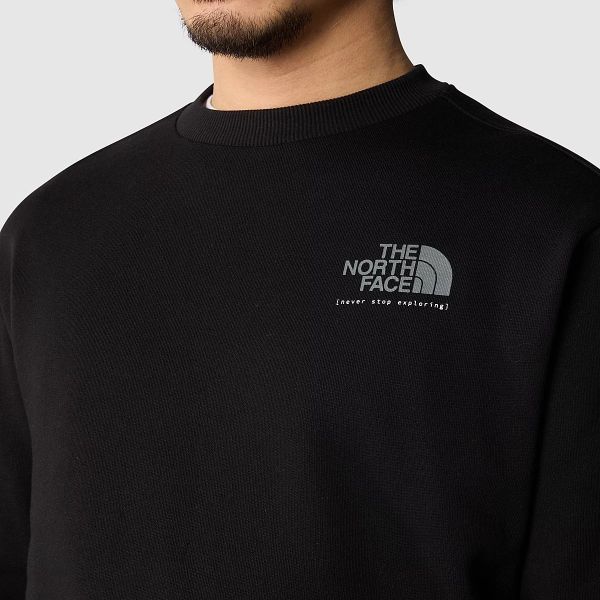 The North Face Graphic Sweater Zwart