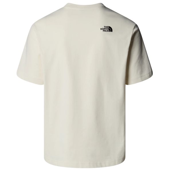The North Face Icon Mountain Jacket T-shirt Off White