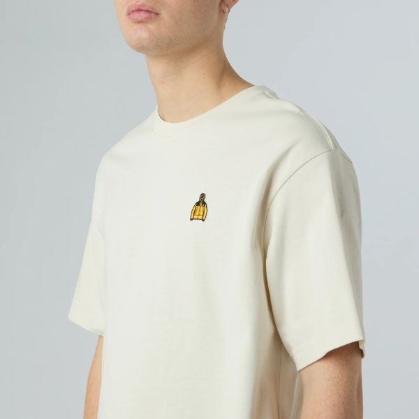 The North Face Icon Mountain Jacket T-shirt Off White
