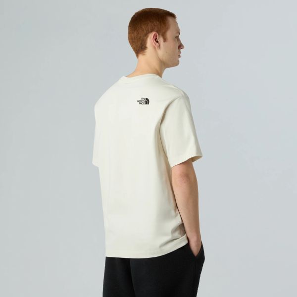 The North Face Icon Mountain Jacket T-shirt Off White