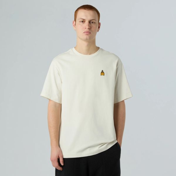The North Face Icon Mountain Jacket T-shirt Off White