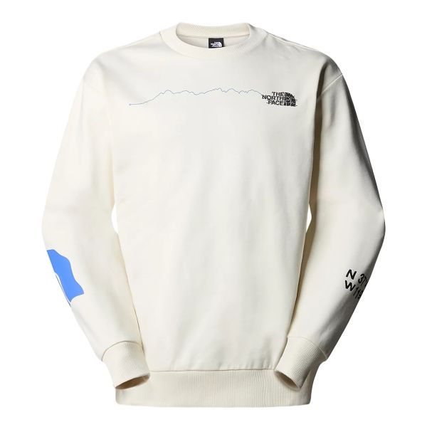 The North Face NSE Graphic Sweater Off White