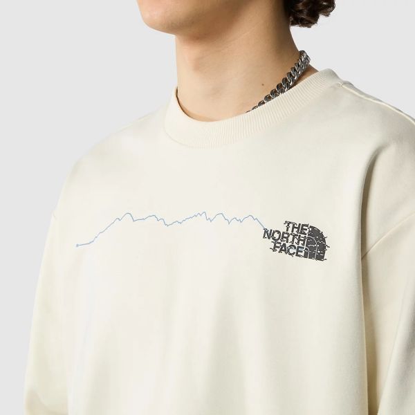 The North Face NSE Graphic Sweater Off White