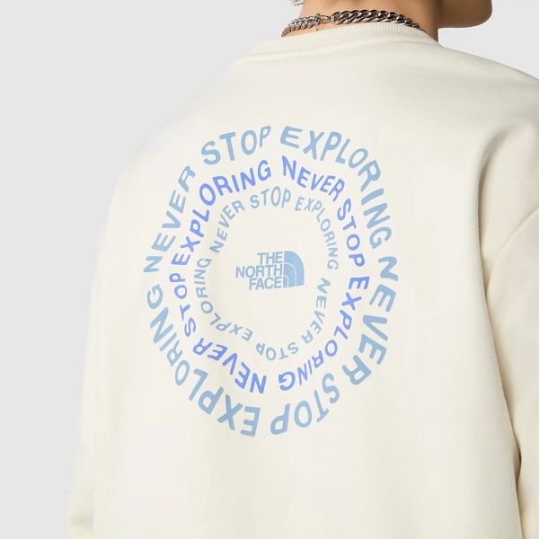 The North Face NSE Graphic Sweater Off White