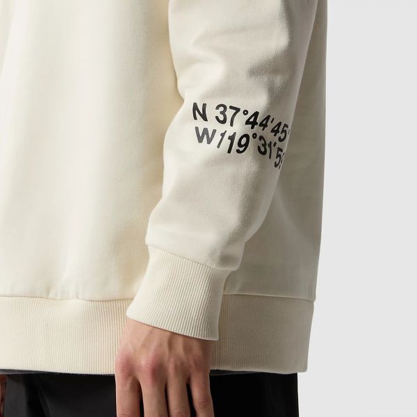 The North Face NSE Graphic Sweater Off White