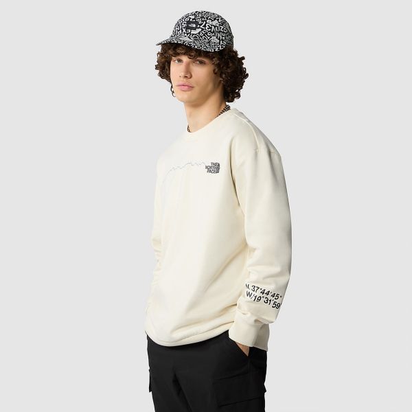 The North Face NSE Graphic Sweater Off White