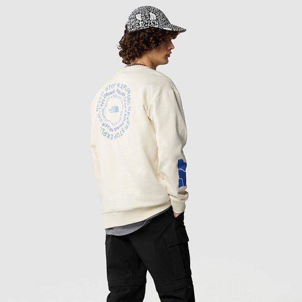 The North Face NSE Graphic Sweater Off White