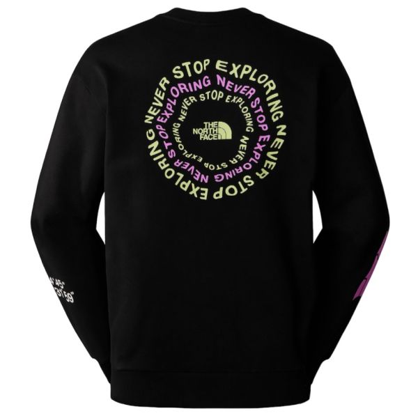 The North Face NSE Graphic Sweater Zwart