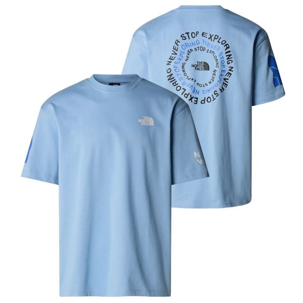The North Face NSE Graphic T-shirt Blauw