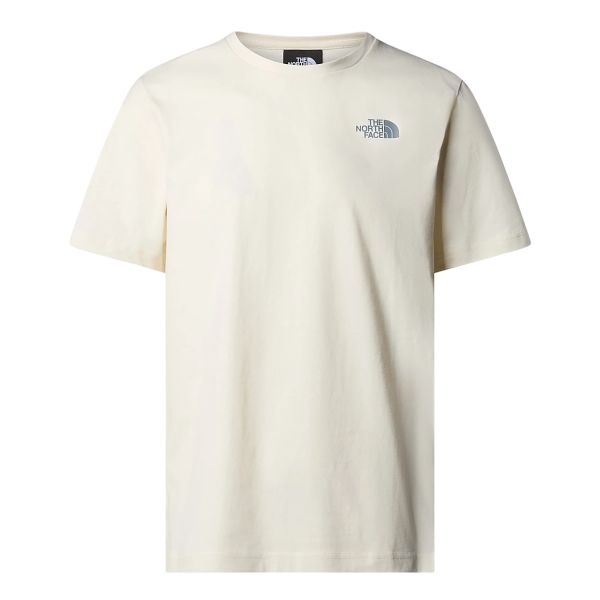 The North Face Redbox T-shirt Off White/Blauw