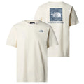 The North Face Redbox T-shirt Off White/Blauw