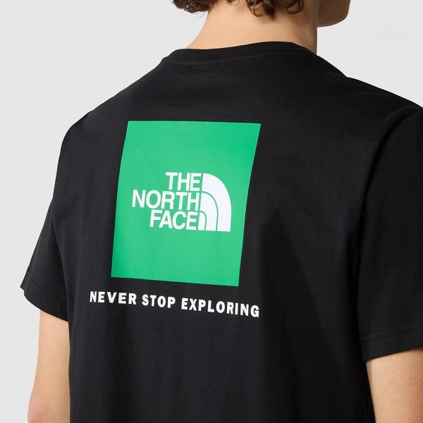 The North Face Redbox T-shirt Zwart/Groen