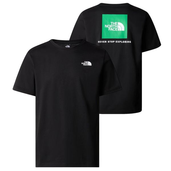 The North Face Redbox T-shirt Zwart/Groen