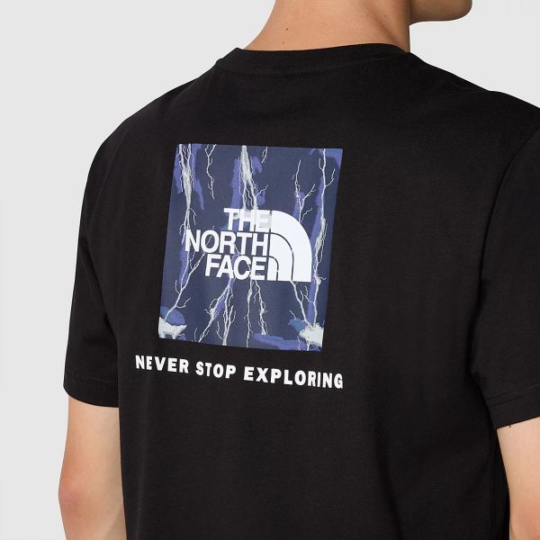 The North Face Redbox T-shirt Zwart/Navy