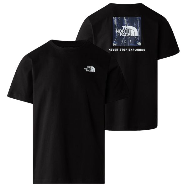 The North Face Redbox T-shirt Zwart/Navy