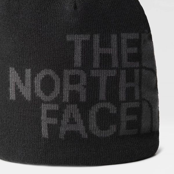 The North Face Reversible TNF Banner Muts Zwart/Grijs
