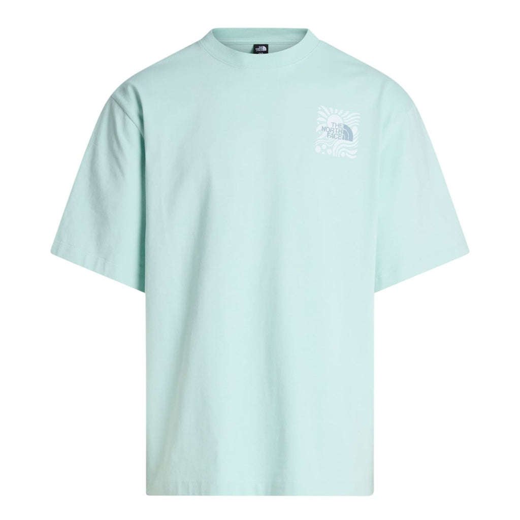The North Face Sun Oversized T-shirt Licht Blauw