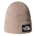 The North Face TNF Logo Box Cuffed Muts Beige