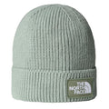 The North Face TNF Logo Box Cuffed Muts Licht Groen