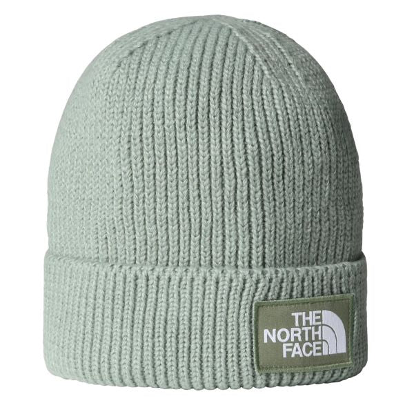 The North Face TNF Logo Box Cuffed Muts Licht Groen