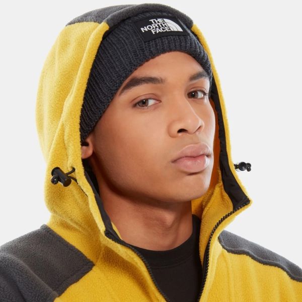The North Face TNF Logo Box Muts Grijs