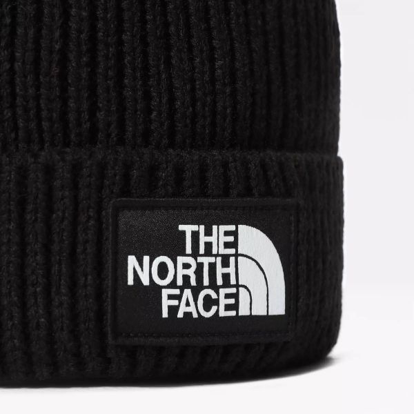 The North Face TNF Logo Box Muts Zwart